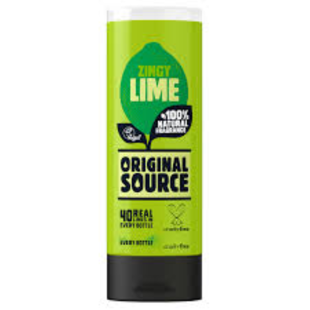 ORIGINAL SOURCE ZINGY LIME SHOWER GEL 500ML